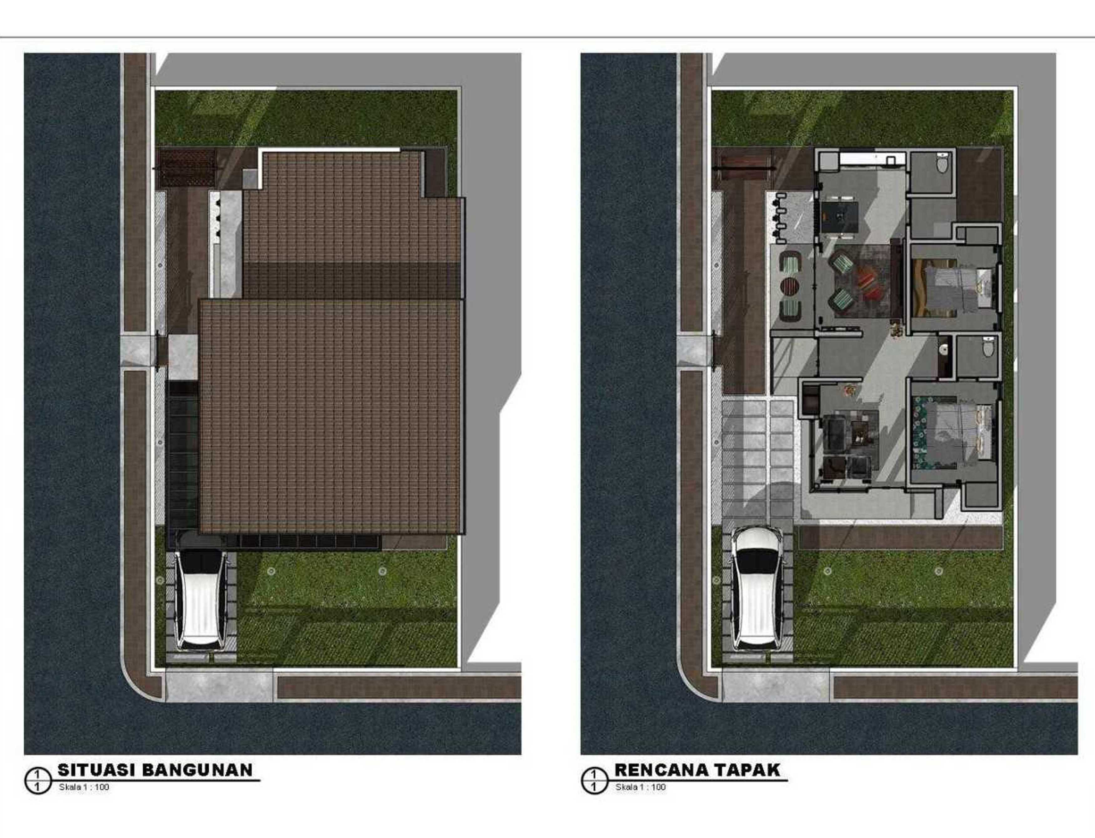 Photo 1 Rumah Minimalis Modern Natural 1 Desain Arsitek Oleh