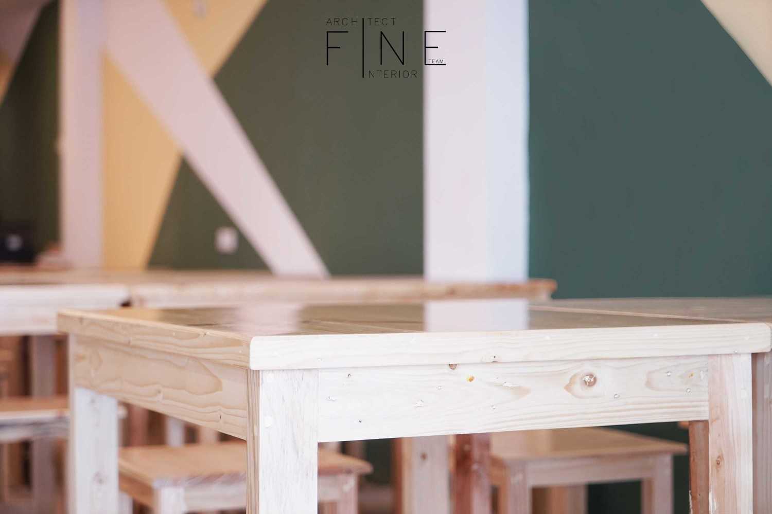 photo table details rumah soto pontianak desain arsitek oleh fine team studio
